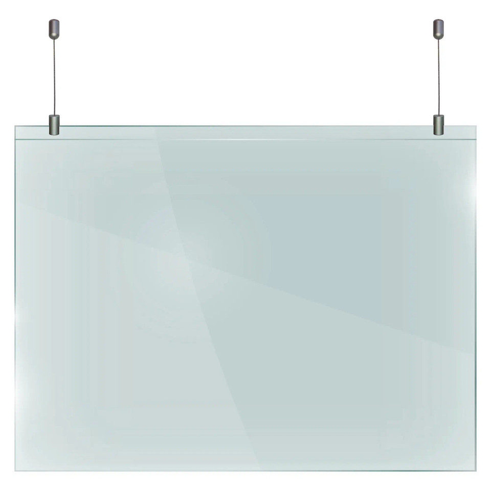 Hanging Protective Screen (1250 x 900 x 2mm - Including Hanging Kit)