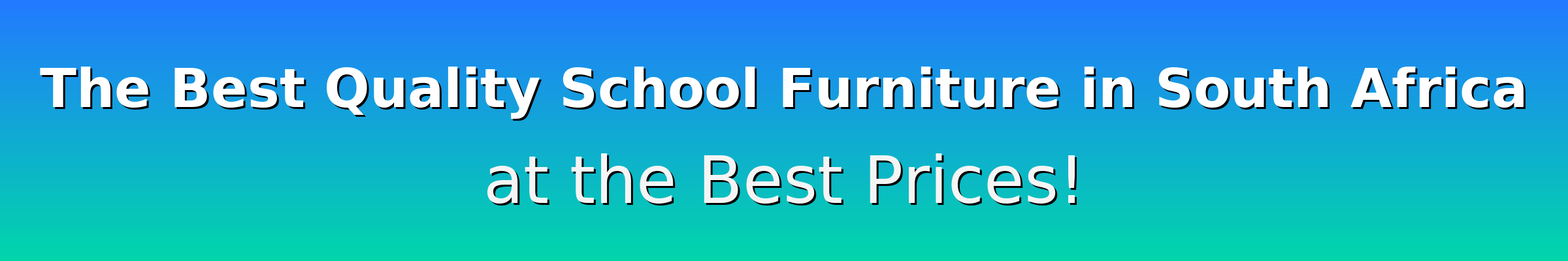 The Best Quality School Furniture in South Africa