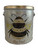 Cream and gold Bee Kind gourmet popcorn tin with decorative floral honeybee design - 1 gallon