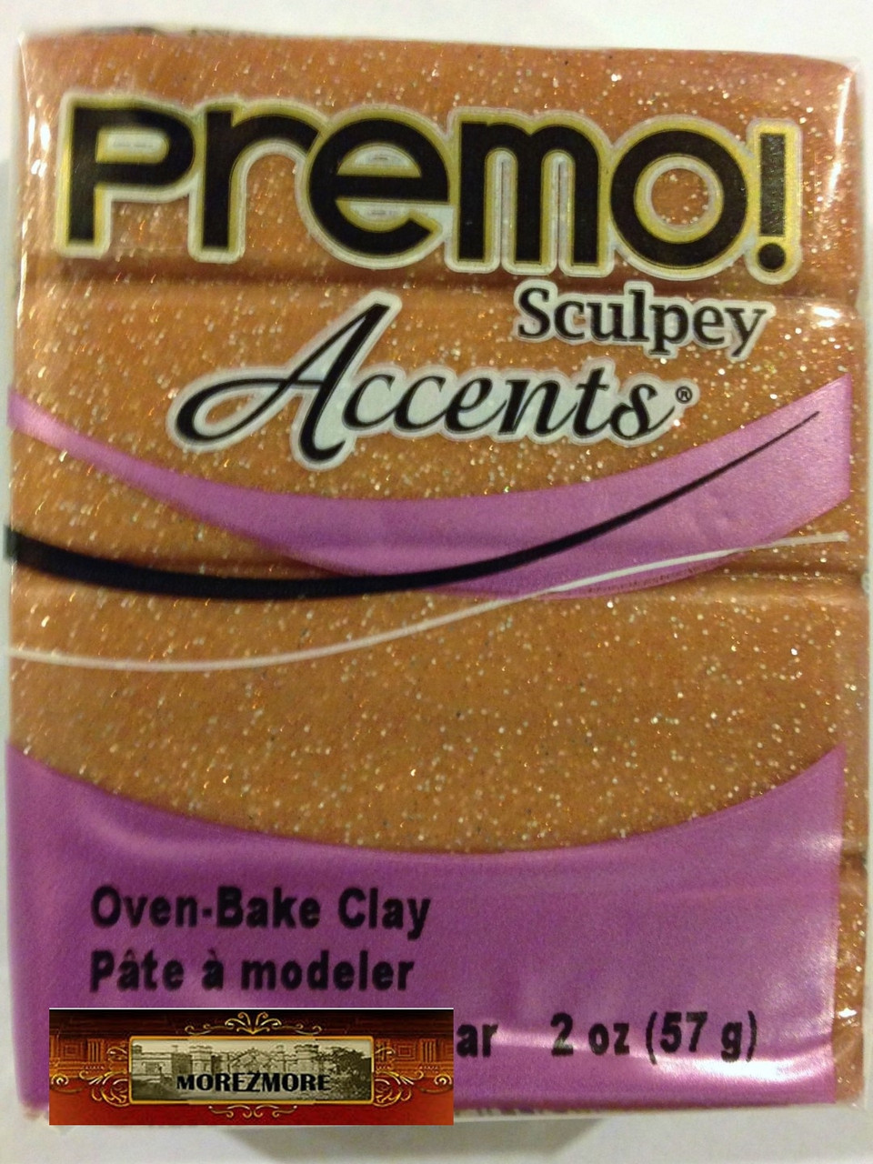 Sculpey Premo Polymer Clay - Orange 2 oz.