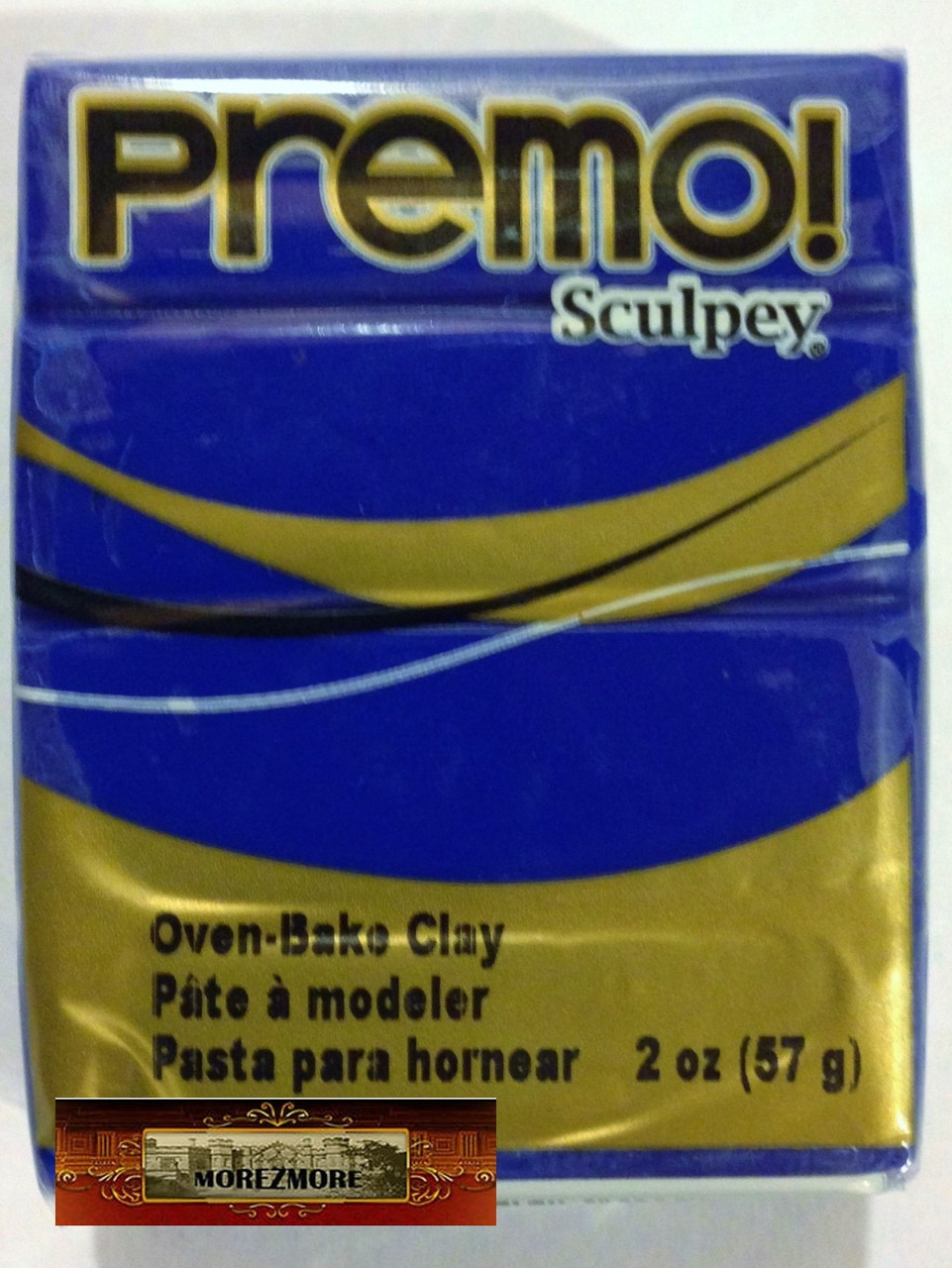 M00547 MOREZMORE Premo! Sculpey ULTRAMARINE BLUE 2oz Sculpting Polymer Clay