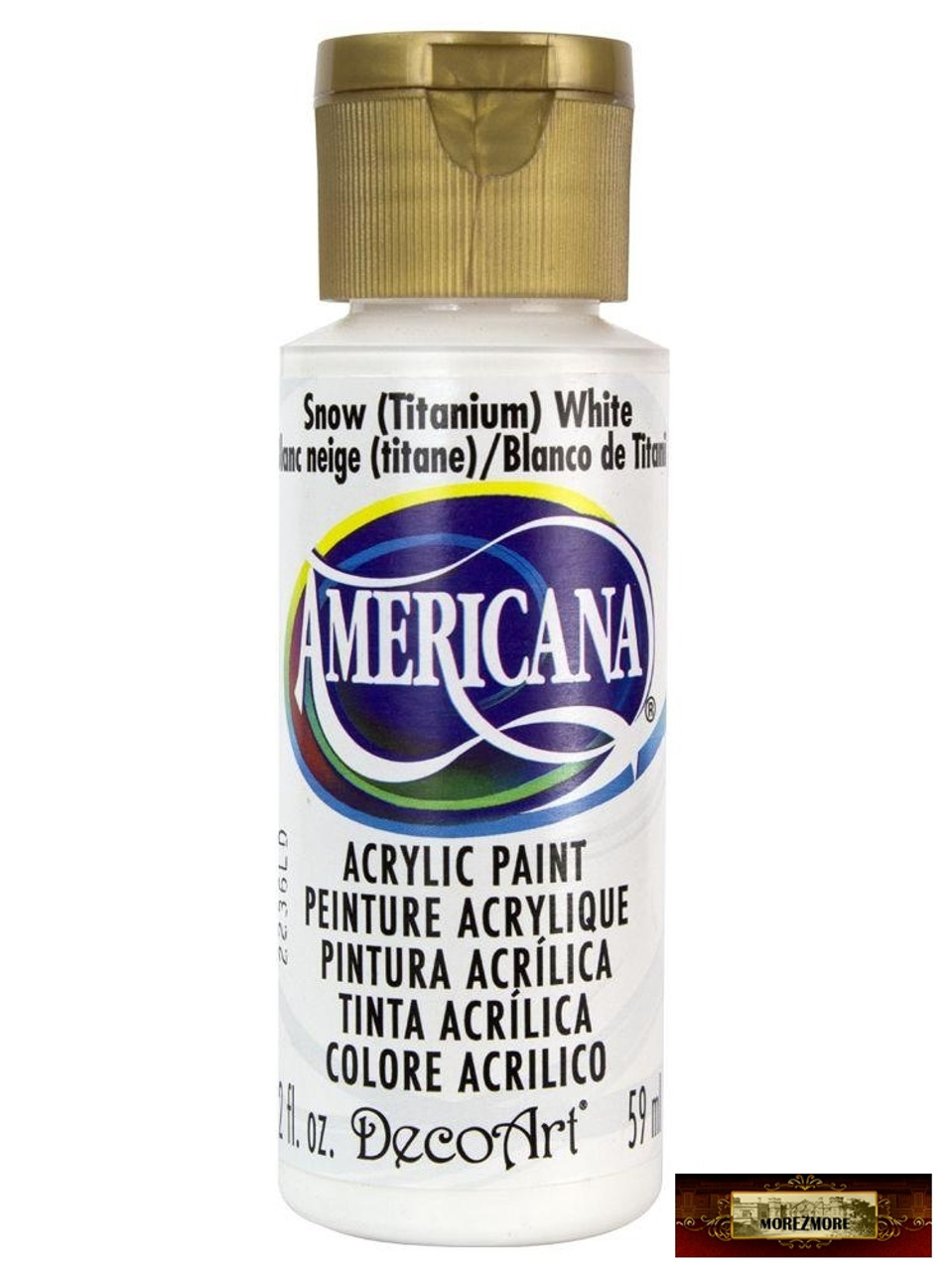 M01476 MOREZMORE DecoArt Americana Acrylic Paint SUGARED PEACH FLESH TONE