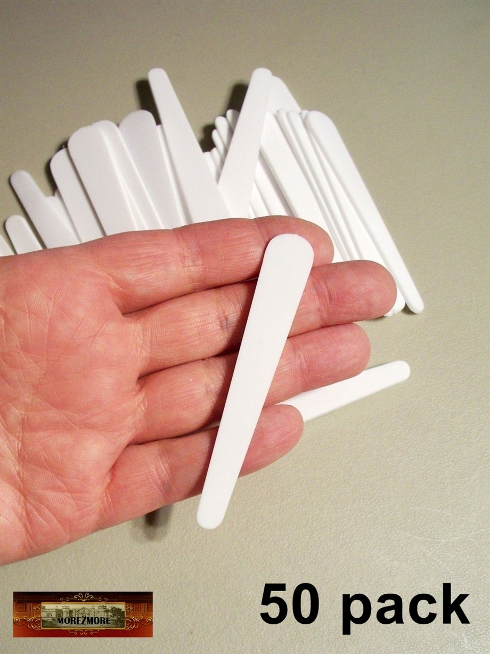 Plastic Spatula Small - 50 Pack