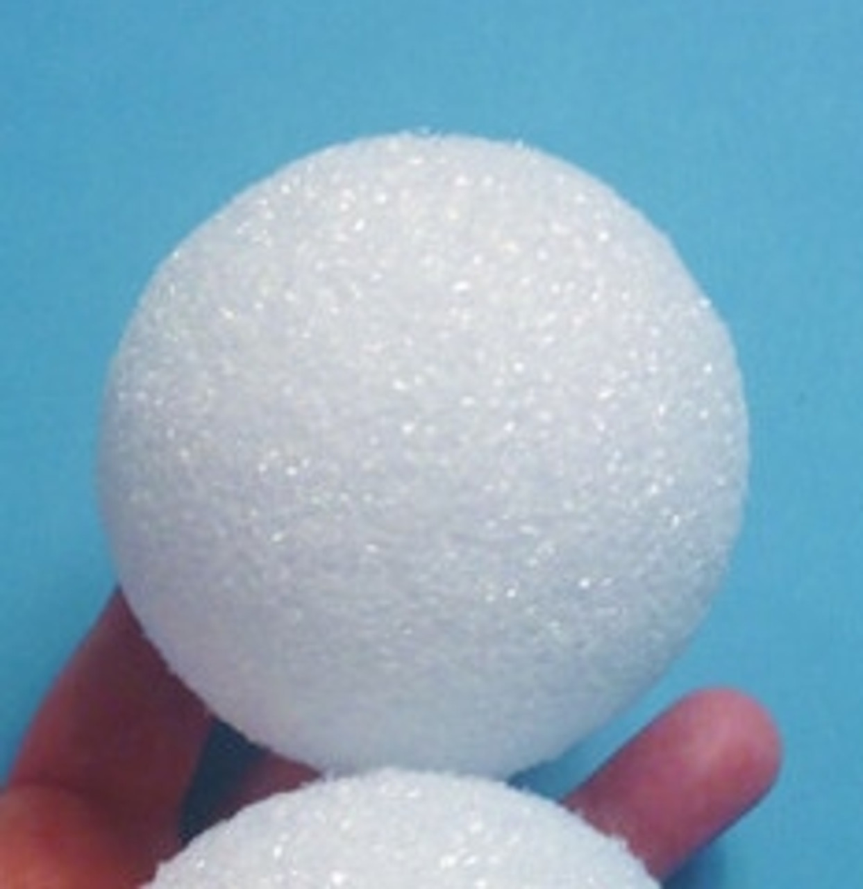 M00950-1 MOREZMORE 1 Styrofoam Foam Modeling Balls 3 for Doll Puppet Head  Body
