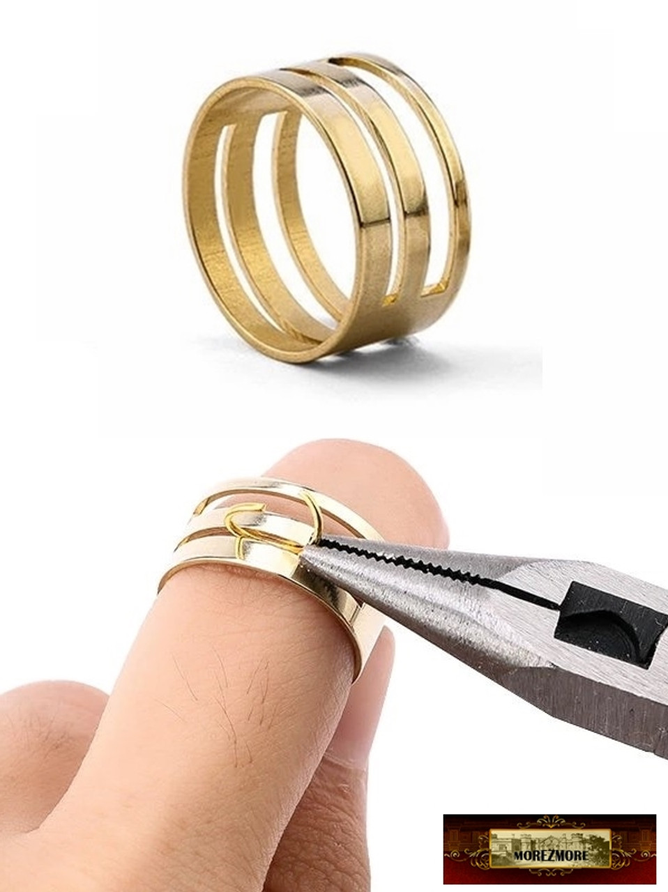 Stainless Steel Copper Jump Ring Opener Closing Finger Jewelry