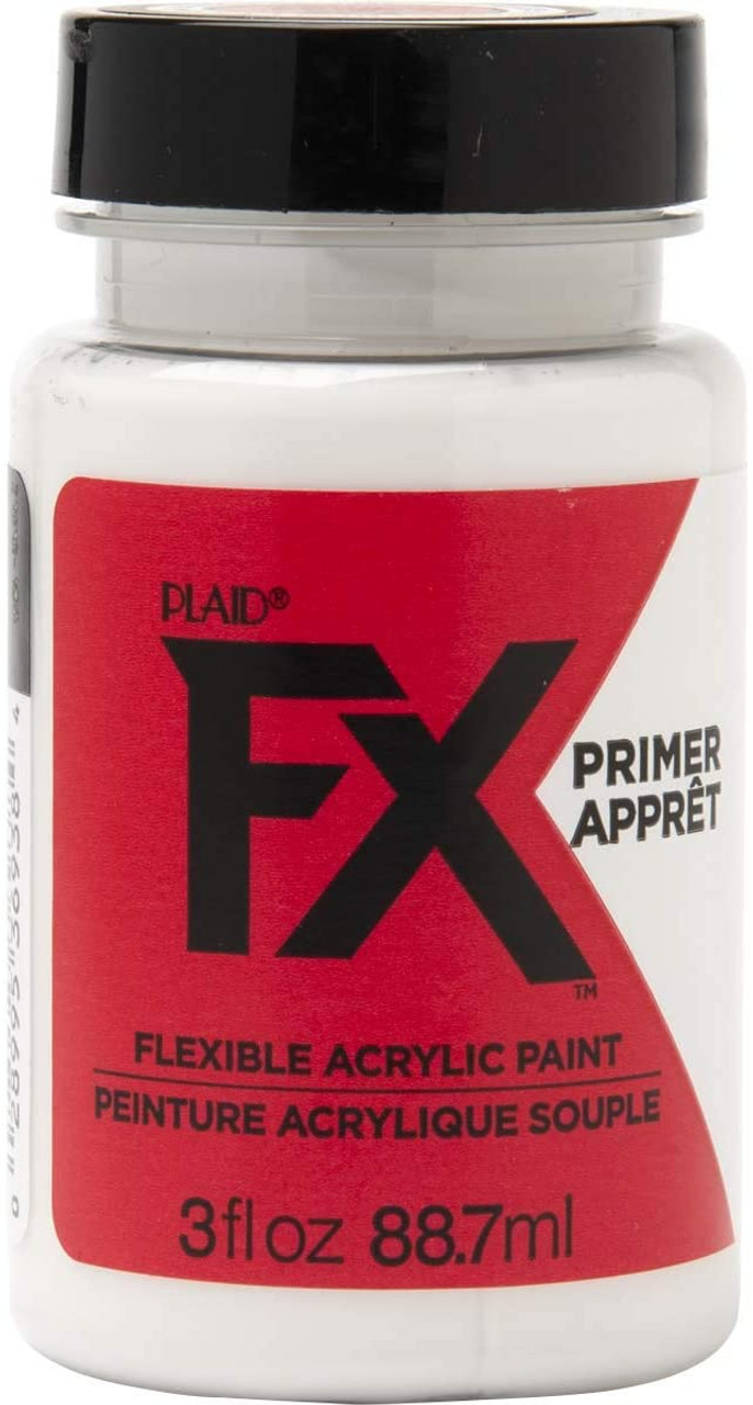 M00253 MOREZMORE Acrylic Primer Clear Flexible PlaidFX Paint Primer 3 oz