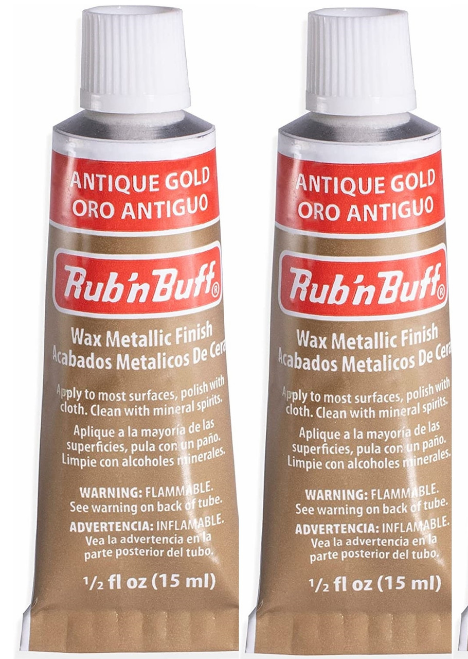 M00122-FS MOREZMORE Fresh Amaco Rub 'n Buff ANTIQUE GOLD Wax