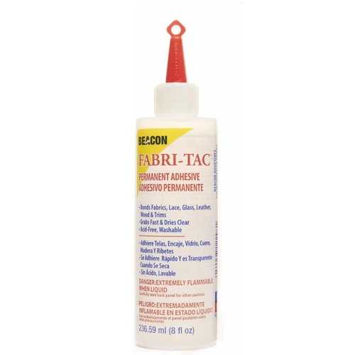 M00033 MOREZMORE 8 oz Beacon Fabri Tac Fabritac Fabric Permanent Glue