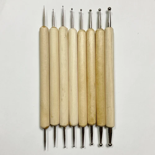M00239 MOREZMORE 8 Ball Stylus Tools Polymer Clay 0.5 - 5.0 mm