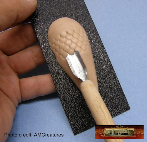 M00722 MOREZMORE Mini Spoony 3mm 1/8 Tiny Spoon Miniature Polymer Clay  Sculpting Micro Tool