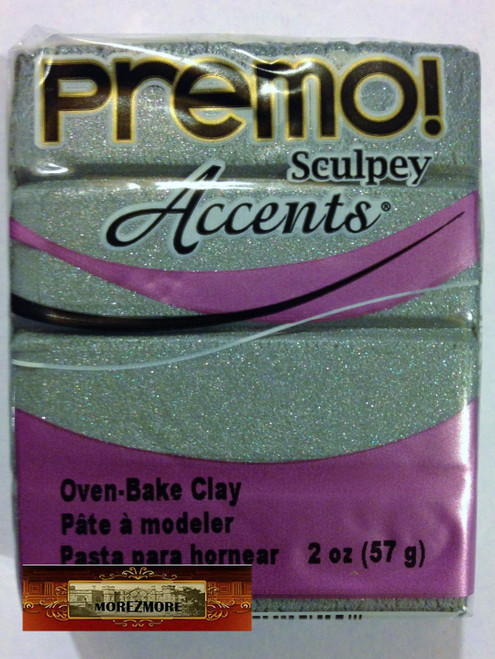M00609 MOREZMORE Premo Accents Sculpey GOLD 2oz Polymer Oven-Bake Clay