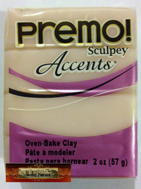 M01024 MOREZMORE Sculpey III WHITE 2oz Polymer Oven-Bake Clay 001