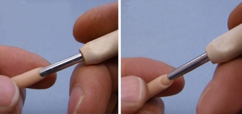 M00588 MOREZMORE Tools AMC Fingernail 2mm Sculpting Miniature Clay Doll