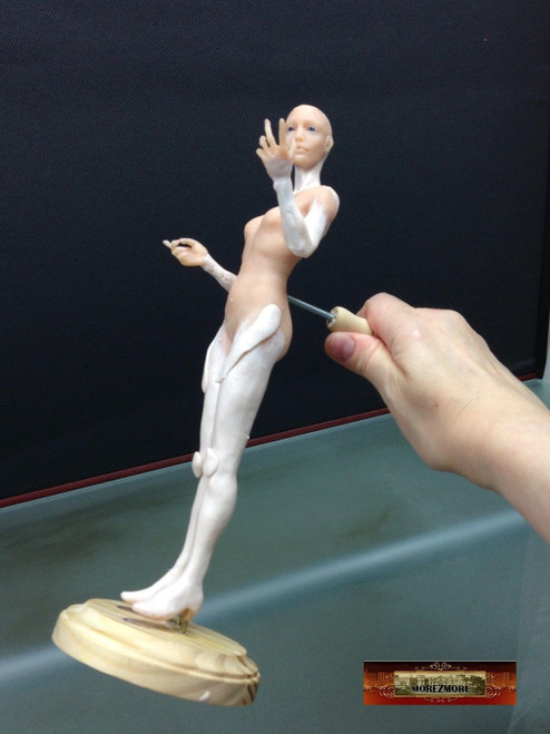 M02065 MOREZMORE 1 lb Super Sculpey Translucent Beige Doll Polymer