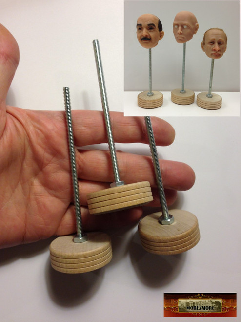 M00722 MOREZMORE Mini Spoony 3mm 1/8 Tiny Spoon Polymer Clay Sculpting Tool