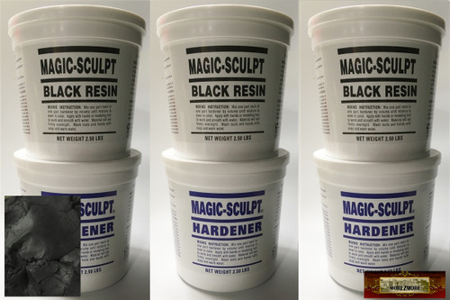 M02055x3 MOREZMORE 15 lb TAN Magic Sculpt Sculp Epoxy Clay Model Putty