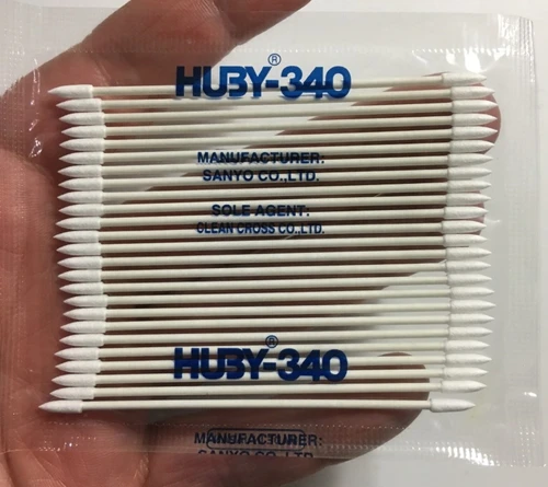 M00661 MOREZMORE 25 Mini Pointed Gun Tip HUBY-340 BB-013 Micro Qtips Q-tips Swab G-Tip