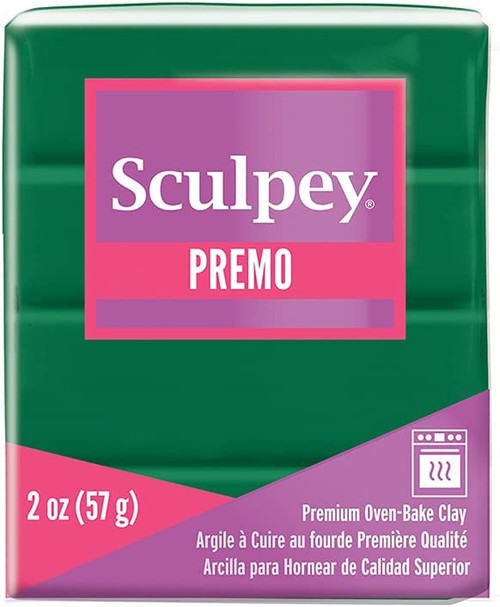M00043x2 MOREZMORE Premo Sculpey OPAL 8oz Pack of 2 Sculpting Modeling Oven-Bake  Polymer Clay