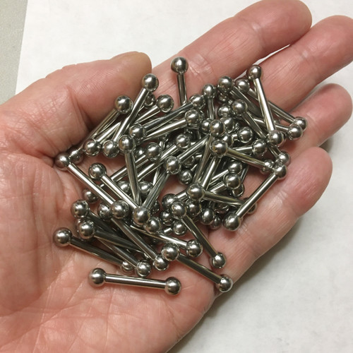 M00871-50 MOREZMORE HPA 50 Double Ball Rod Barbells 6mm Ball 30mm for Stop Motion Animation Puppet Armature