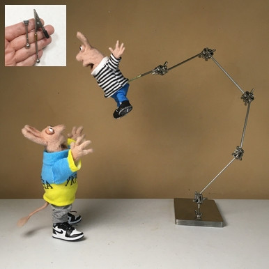 M00312-PLUS MOREZMORE HPA Stop Motion Animation Puppet Rig Arm Kit