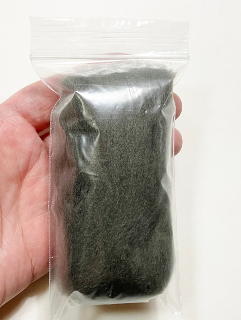 HR108-005 MOREZMORE GREY 5g 100% Merino Fine Wool Roving 66S for Needle Felting Felt