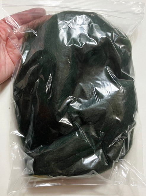 LM035-100 MOREZMORE 100g 100% Merino Fine Wool Roving SEAWEED GREEN 66S for Needle Felting Felt