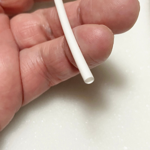 M01465 MOREZMORE 1 ft Heat Shrink Tube White 2mm Shrinks to 1mm 2:1 Shrink Tubing Sleeve