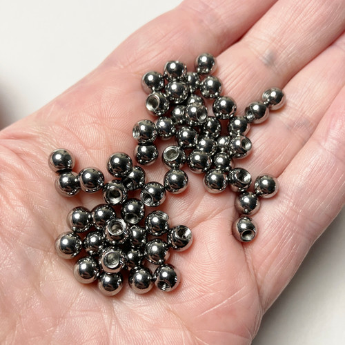 M00857-50 MOREZMORE HPA 50pc Threaded 6 mm Steel Balls M3 for Magnetic Wrist Neck Joints in Stop Motion Puppets