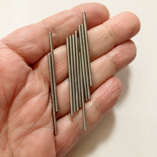 M00778-10 MOREZMORE HPA 10pcs M2 45 mm All Thread Rod Threaded M2*45 M2x45