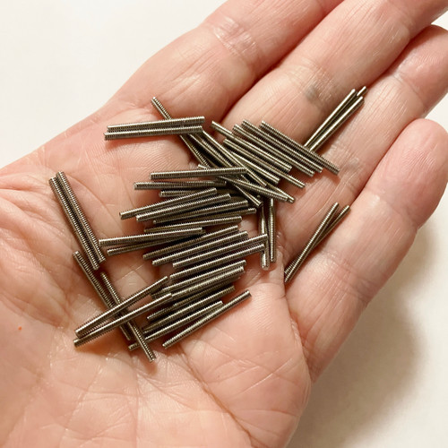 M00744-50 MOREZMORE HPA 50pcs M2 20 mm All Thread Rod Threaded M2*20 M2x20