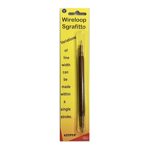 Morezmore M00208-BP Kemper wire loop sgraffito tool in blister packaging