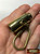 M00023 MOREZMORE Miniature Brass Telescope Spyglass Doll Prop 3"