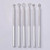 M00315 MOREZMORE 6 Metal Mini Ribbon Miniature Polymer Clay Sculpting Tools