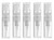 M00683 MOREZMORE 5 Mini 1.5ml Small Empty Spray Refillable Atomizer Bottles
