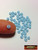 M00706-BLUE MOREZMORE 50 Miniature 4mm Buttons Mini Doll Baby Clothes