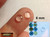 M01203 MOREZMORE 10 Clear 6mm Glass Dome Round Lens Cabochon Doll Eyes