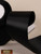 M01430 MOREZMORE 2" Wide Black Satin Ribbon Double Face 1 Yard