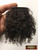 M01563 MOREZMORE Tibetan Lamb Mini Sample 2x2 DARK CHOCOLATE BROWN Doll Hair