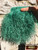 M00233 MOREZMORE Hair Tibetan Lamb Premium MEADOW GREEN 4x4 Doll Puppet
