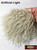 M00175-Short MOREZMORE Tibetan Lamb Fur BEIGE BLONDE4x4 Doll Puppet Hair