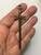 M01166-Bronze MOREZMORE IMPERFECT Miniature Sword Weapon 92 x 24 mm Doll Mini Prop