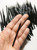 M00587x10 MOREZMORE 100 Mini Brushes Fine Eyeliner Brush Disposable Detail Liner