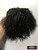 M00235 MOREZMORE Tibetan Lamb Fur JET BLACK Premium 4x4 for Doll Puppet Hair