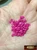M01015-HotPink MOREZMORE 50 Miniature 3mm Buttons Mini Puppet Doll Baby Clothes