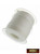M00223-100 MOREZMORE 100Y Thin Satin Cord Rattail WHITE 1mm Macrame Chinese