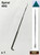 M00938 MOREZMORE 1 Felting Needle 40G FINE SPIRAL TRIANGULAR for Dry Needle Felting