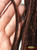 M00978 MOREZMORE 25 Pipe Cleaners DARK BROWN Chenille Stems