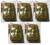 HR085-500 MOREZMORE OLIVE GREEN 500g 100% Merino Fine Wool Roving 66S for Needle Felting Felt
