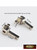 M01568-10 MOREZMORE 5pack of 2pc Miniature 90 Degree Angle Spring Hinges Joints