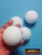M00949-1 MOREZMORE 1 Styrofoam Foam Modeling Ball 2.5" for Doll Head Body